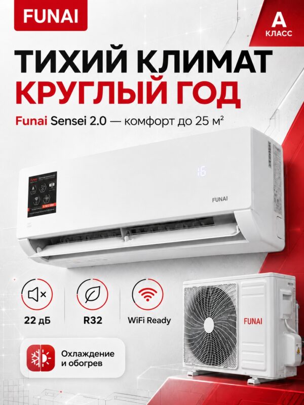 TyQgU3EfnFLmnovB719ZJW06uyAD7uy8qlPH8DiqCXeea7bCs58kWkwQC1OJ6jMj2-5w-v3P62NUhZHl8W9vbC8R.jpg Сплит-система Funai Sensei 2.0 RAC-SN25HP.D07 до 27 м²