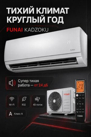 Сплит-система Funai KADZOKU RAC-KD35HP.D02 до 37 м²