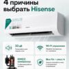 Сплит-система Hisense ERA Classic A AS-18HW4RMSKC00 до 55 м²